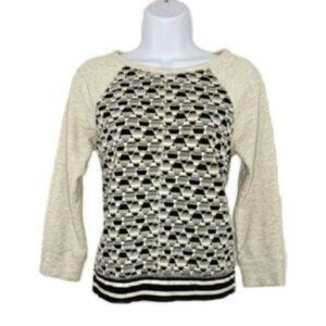 Sanctuary Patterned Long Sleeve with Stri…